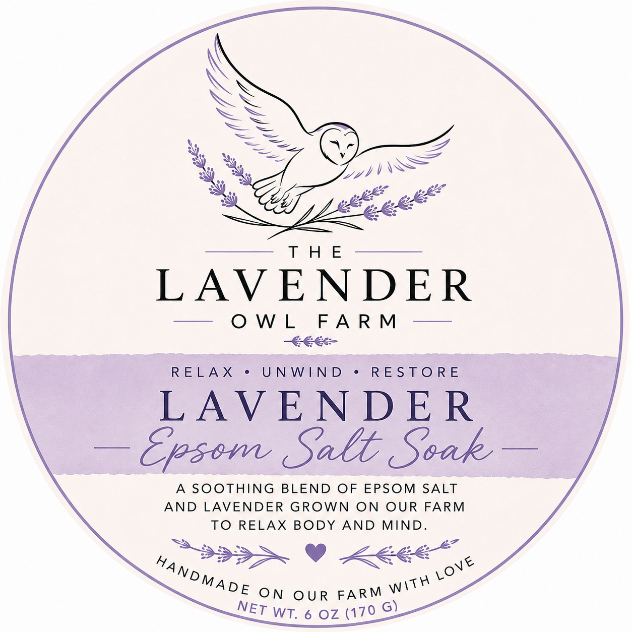Lavender Sleep & Soak Bundle | Lavender Sleep Spray, Dried Lavender Buds & Epsom Salt Soak | Farm-Grown Lavender Gift Set