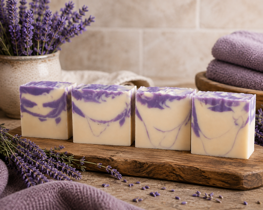 Lavender Fields Artisan Soap | Handmade Cold Process Lavender Soap