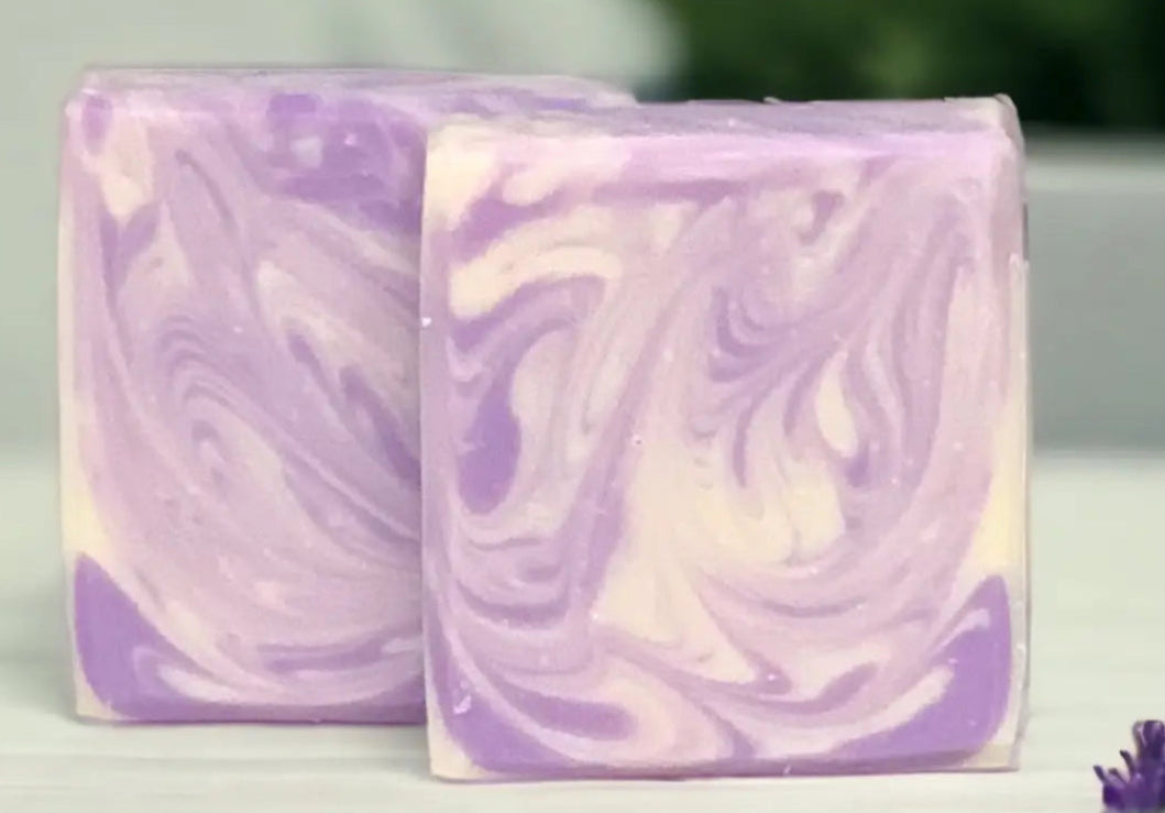 Lavender Vera Cream Bar Soap – Handcrafted & Organic