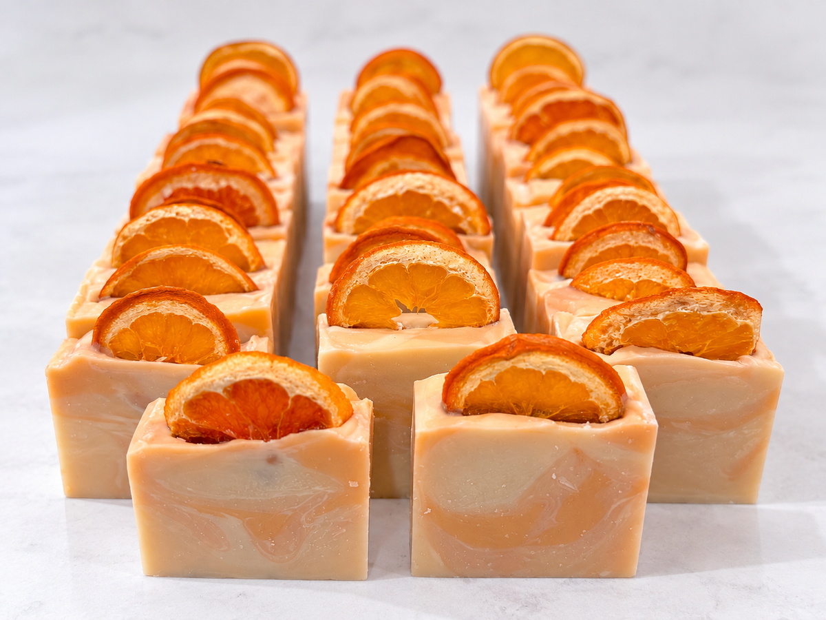 Handmade Tallow Soap | Autumn Orchard Apple, Orange & Spice