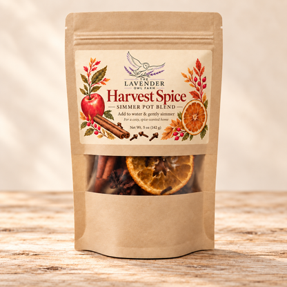 Harvest Spice Simmer Pot Blend – Natural Fall Home Fragrance | 5 oz
