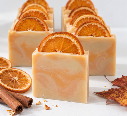 Handmade Tallow Soap | Autumn Orchard Apple, Orange & Spice