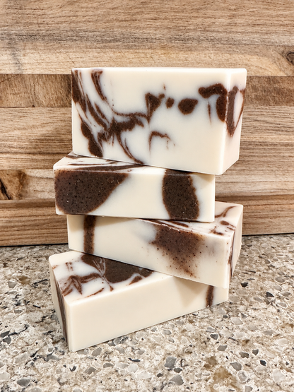 Sacred Lavender Soap – Holy Basil + Lavender Tallow Cold Process Soap