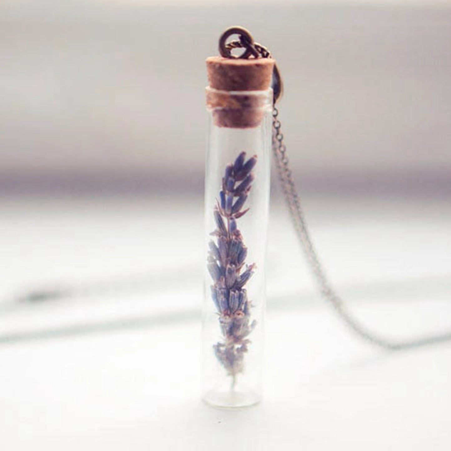 Pressed Flower Terrarium Necklace – Real Botanical Jewelry