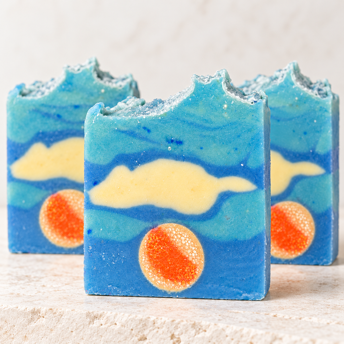 Sunset Dreams Tallow Soap | Fruity Floral Amber Artisan Soap