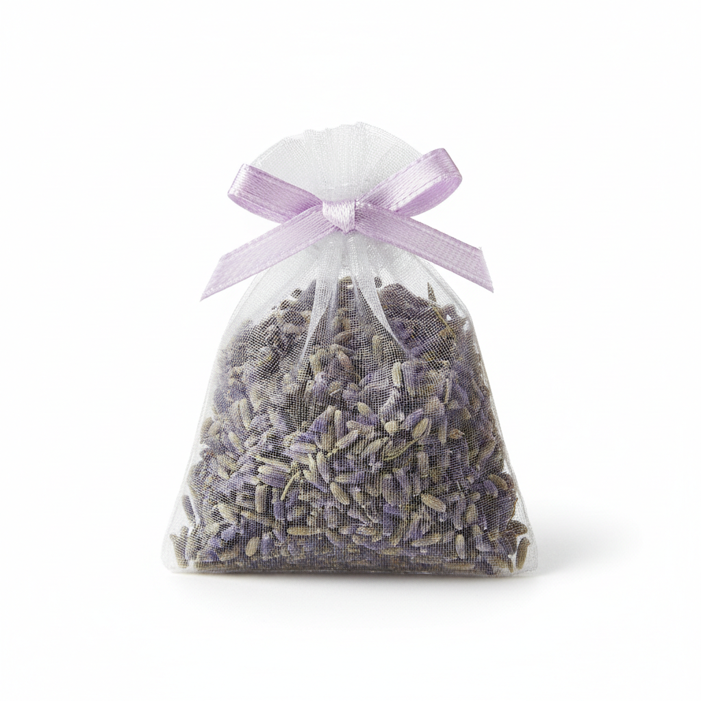 Hand-Dried Lavender Buds in Organza Bag | Farm Grown in Pennsylvania