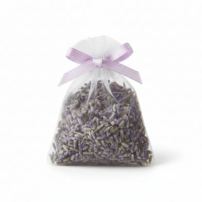 Hand-Dried Lavender Buds in Organza Bag | Farm Grown in Pennsylvania