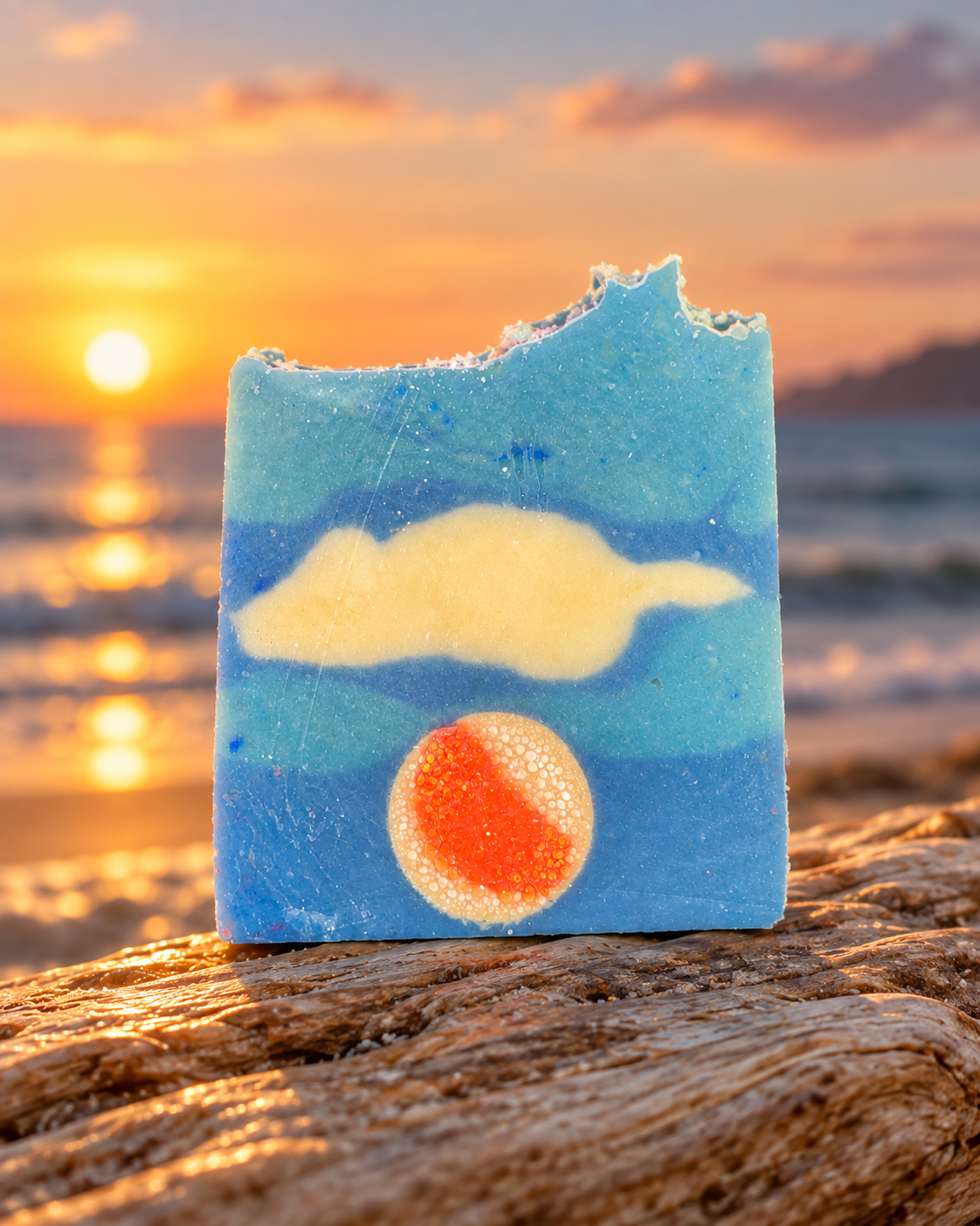 Sunset Dreams Tallow Soap | Fruity Floral Amber Artisan Soap