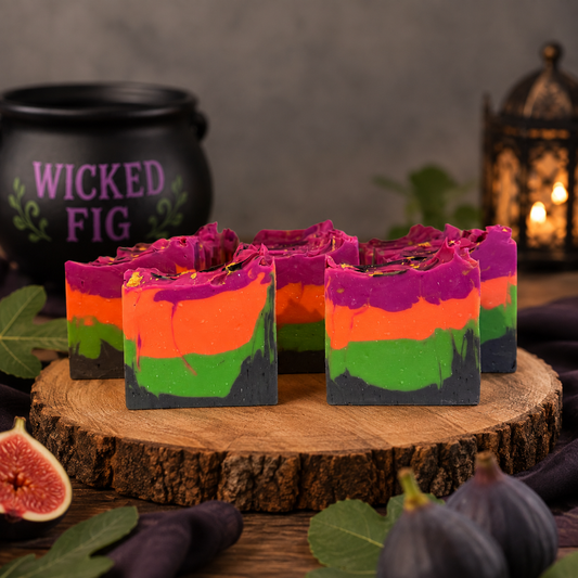 Wicked Fig Handmade Soap | Brown Sugar & Fig Artisan Soap | The Lavender Owl Farm