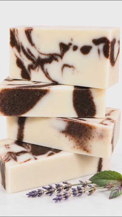 Sacred Lavender Soap – Holy Basil + Lavender Tallow Cold Process Soap